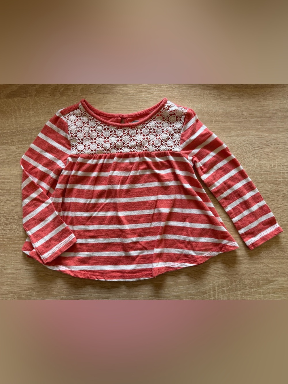 Old Navy Girls Striped Long Sleeve Top Size 2T